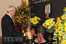 president tran dai quang commemorated in spain venezuela