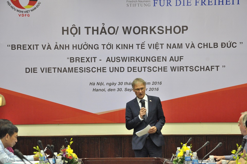 Workshop evaluates Brexit impacts on Vietnam and Germany economies