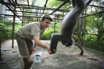 german zoo keeper finds new family in vietnam