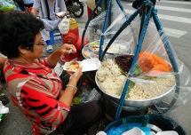 Colors of Vietnamese steamed sticky rice