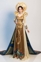 vietnamese representatives national costume for miss grand intl unveiled