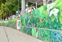 ceramic mosaic mural marks 25th anniversary of vietnam us diplomatic ties