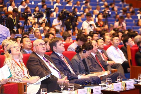 Industry 4.0 Summit 2019 and international expo open in Hanoi