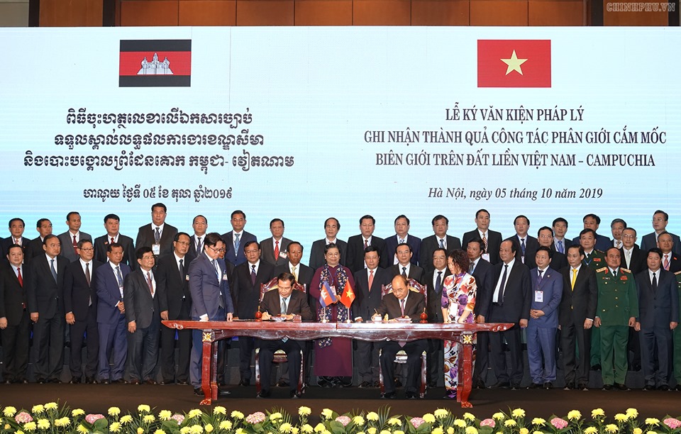 New progress in land border demarcation between Vietnam, Cambodia