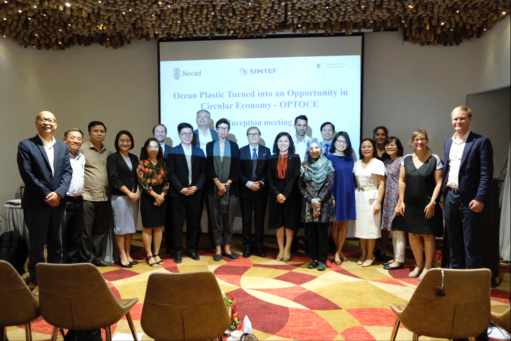 Ocean Plastics turned into an Opportunity in Circular Economy project launched in Vietnam