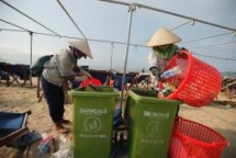 ocean plastics turned into an opportunity in circular economy project launched vietnam