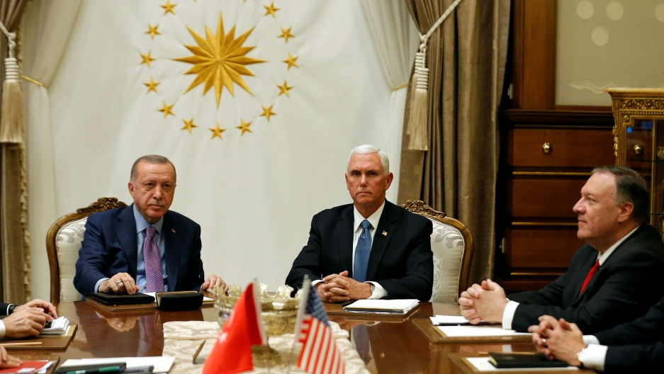 Turkey agrees to pause Syria assault while Kurds withdraw for 5 days