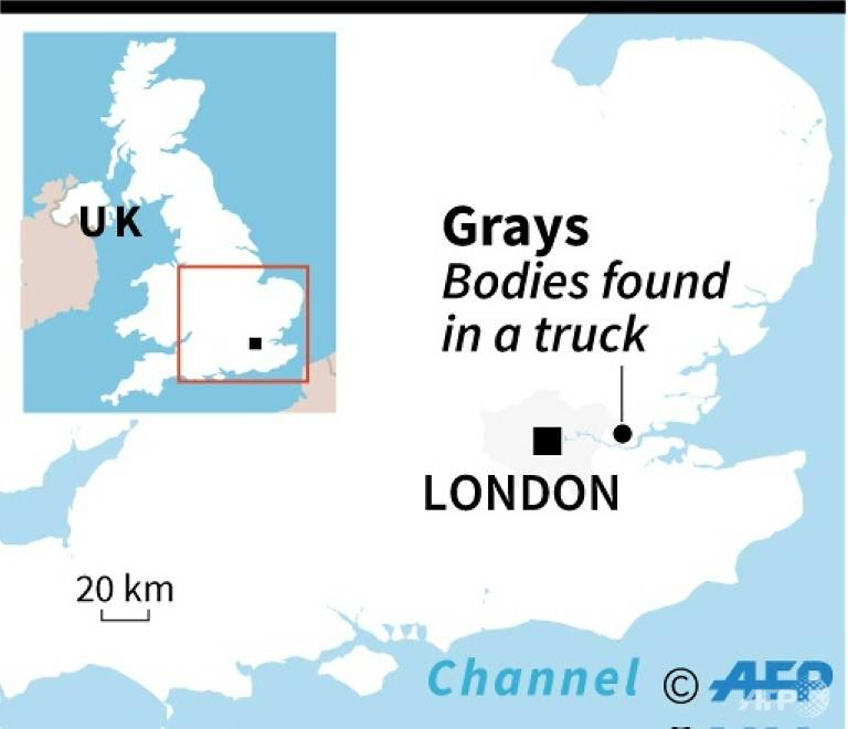 39 bodies found in truck: UK police investigates people-smuggling ring