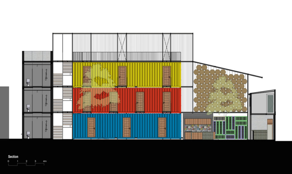 First hostel built from recycled shipping containers pops up in Vietnam
