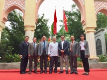 morocco gate renovated to strengthen vietnam morocco friendship