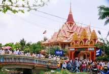 tra vinh builds khmer cultural tourism village