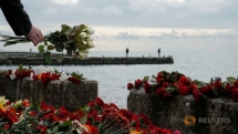 Russia finds first flight recorder from Black Sea crash jet