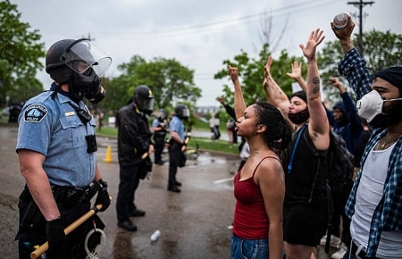 George Floyd death: An act of murder - police across US speak out
