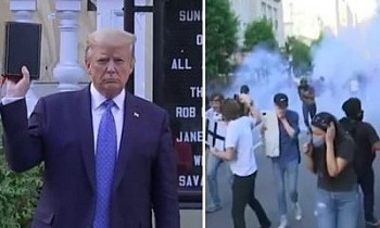 media storm triggered with trumps letter calling peaceful protesters terrorists