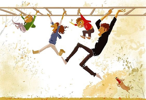 Family-Day:-Illustrations-of-Daily-Life.-Source:-
